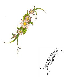 Vine Tattoo Plant Life tattoo | FRF-00182