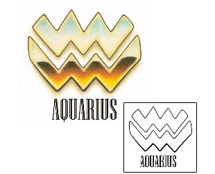 Aquarius Tattoo Miscellaneous tattoo | FRF-00226