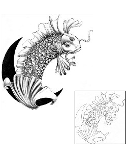 Fish Tattoo Astronomy tattoo | FTF-00023