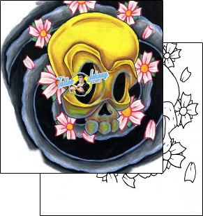 Skull Tattoo horror-skull-tattoos-flip-mccoy-fyf-00040