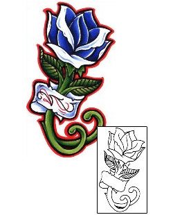 Rose Tattoo Plant Life tattoo | FYF-00075