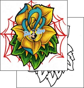 Flower Tattoo plant-life-flowers-tattoos-flip-mccoy-fyf-00118