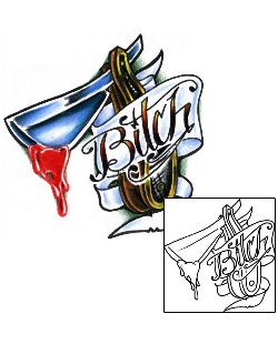 Straight Razor Tattoo Miscellaneous tattoo | FYF-00130