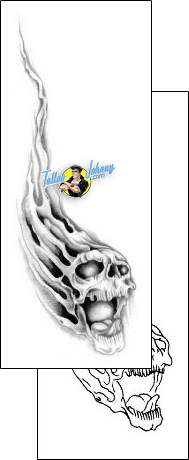 Evil Tattoo skull-tattoos-gary-davis-g1f-00041