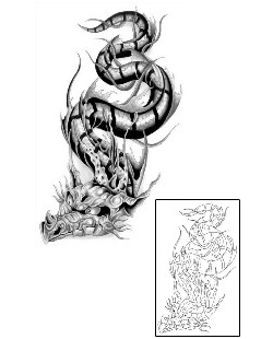 Dragon Tattoo Mythology tattoo | G1F-00046