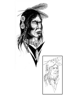 Native American Tattoo Miscellaneous tattoo | G1F-00062