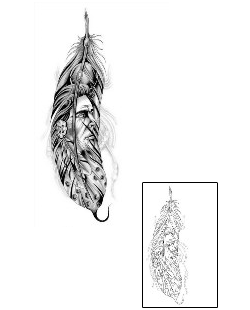 Feather Tattoo Miscellaneous tattoo | G1F-00064