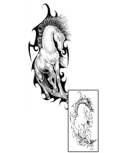 Horse Tattoo Animal tattoo | G1F-00082