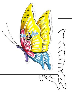 Butterfly Tattoo insects-butterfly-tattoos-gary-davis-g1f-00099