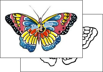 Butterfly Tattoo insects-butterfly-tattoos-gary-davis-g1f-00118