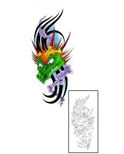 Dragon Tattoo Mythology tattoo | G1F-00140