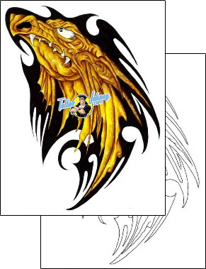 Dragon Tattoo fantasy-dragon-tattoos-gary-davis-g1f-00143