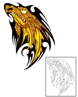 Dragon Tattoo Tattoo Styles tattoo | G1F-00143