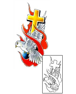 Dove Tattoo Religious & Spiritual tattoo | G1F-00185