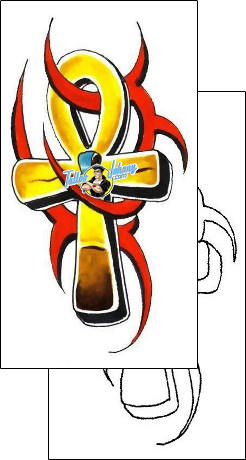 Ankh Tattoo g1f-00232