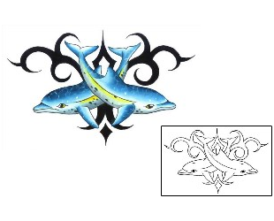 Sea Creature Tattoo Specific Body Parts tattoo | G1F-00257