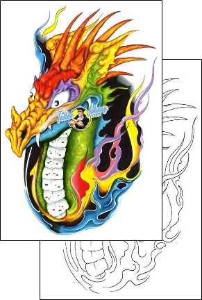Dragon Tattoo fantasy-dragon-tattoos-gary-davis-g1f-00263