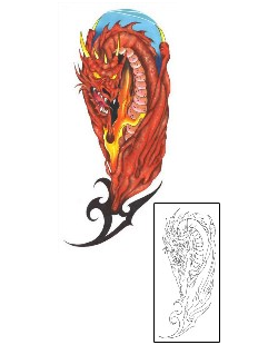 Devil - Demon Tattoo Mythology tattoo | G1F-00264