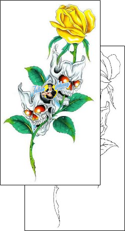 Skull Tattoo horror-skull-tattoos-gary-davis-g1f-00275