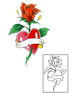 Rose Tattoo Miscellaneous tattoo | G1F-00293