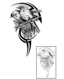 Bird Tattoo Animal tattoo | G1F-00315