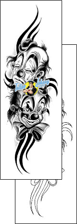Clown Tattoo fantasy-clown-tattoos-gary-davis-g1f-00319