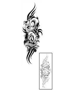 Clown Tattoo Mythology tattoo | G1F-00319