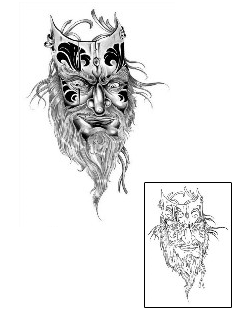 Mask Tattoo Miscellaneous tattoo | G1F-00336