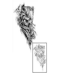 Reaper Tattoo Horror tattoo | G1F-00343