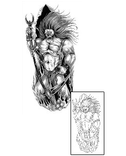 Warrior Tattoo Mythology tattoo | G1F-00370