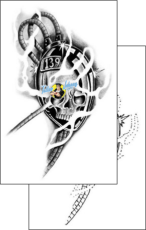 Skull Tattoo skull-tattoos-gary-davis-g1f-00373
