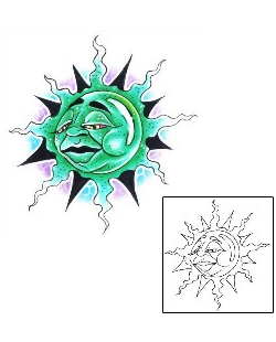 Sun Tattoo Tattoo Styles tattoo | G1F-00383