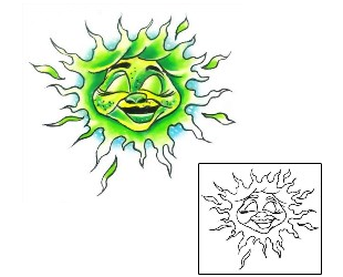 Sun Tattoo Tattoo Styles tattoo | G1F-00385