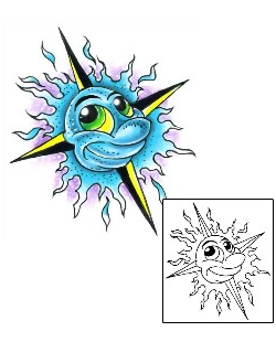 Sun Tattoo Tattoo Styles tattoo | G1F-00388