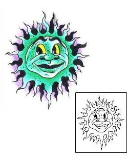 Sun Tattoo Tattoo Styles tattoo | G1F-00389