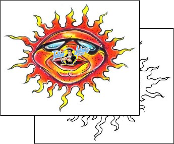 Sun Tattoo astronomy-sun-tattoos-gary-davis-g1f-00393