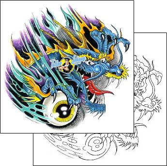 Dragon Tattoo fantasy-dragon-tattoos-gary-davis-g1f-00405