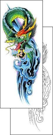 Dragon Tattoo fantasy-dragon-tattoos-gary-davis-g1f-00407