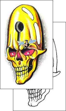 Skull Tattoo horror-skull-tattoos-gary-davis-g1f-00439
