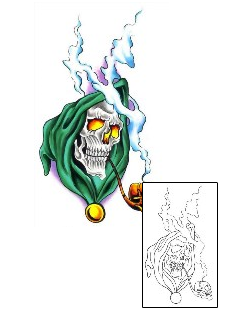 Reaper Tattoo Horror tattoo | G1F-00445