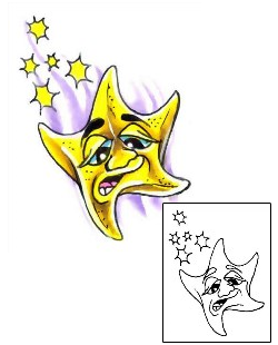 Shooting Star Tattoo Tattoo Styles tattoo | G1F-00465