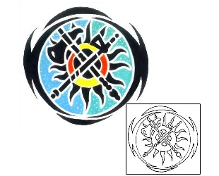 Native American Tattoo Ethnic tattoo | G1F-00480
