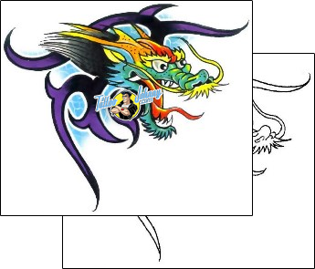 Dragon Tattoo fantasy-dragon-tattoos-gary-davis-g1f-00490