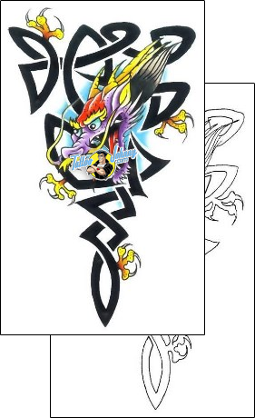 Dragon Tattoo fantasy-dragon-tattoos-gary-davis-g1f-00492