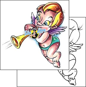 Cartoon Tattoo tattoo-styles-cartoon-tattoos-gary-davis-g1f-00505