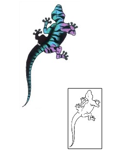 Lizard Tattoo Reptiles & Amphibians tattoo | G1F-00508