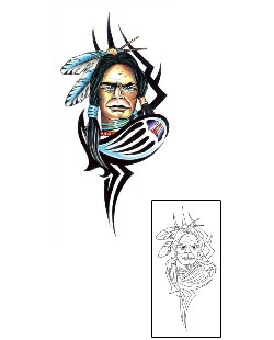 Native American Tattoo Ethnic tattoo | G1F-00512