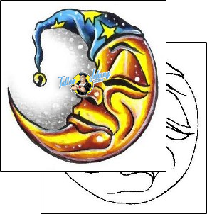 Moon Tattoo astronomy-moon-tattoos-gary-davis-g1f-00535