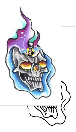 Skull Tattoo horror-skull-tattoos-gary-davis-g1f-00538