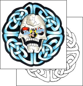 Skull Tattoo horror-skull-tattoos-gary-davis-g1f-00541